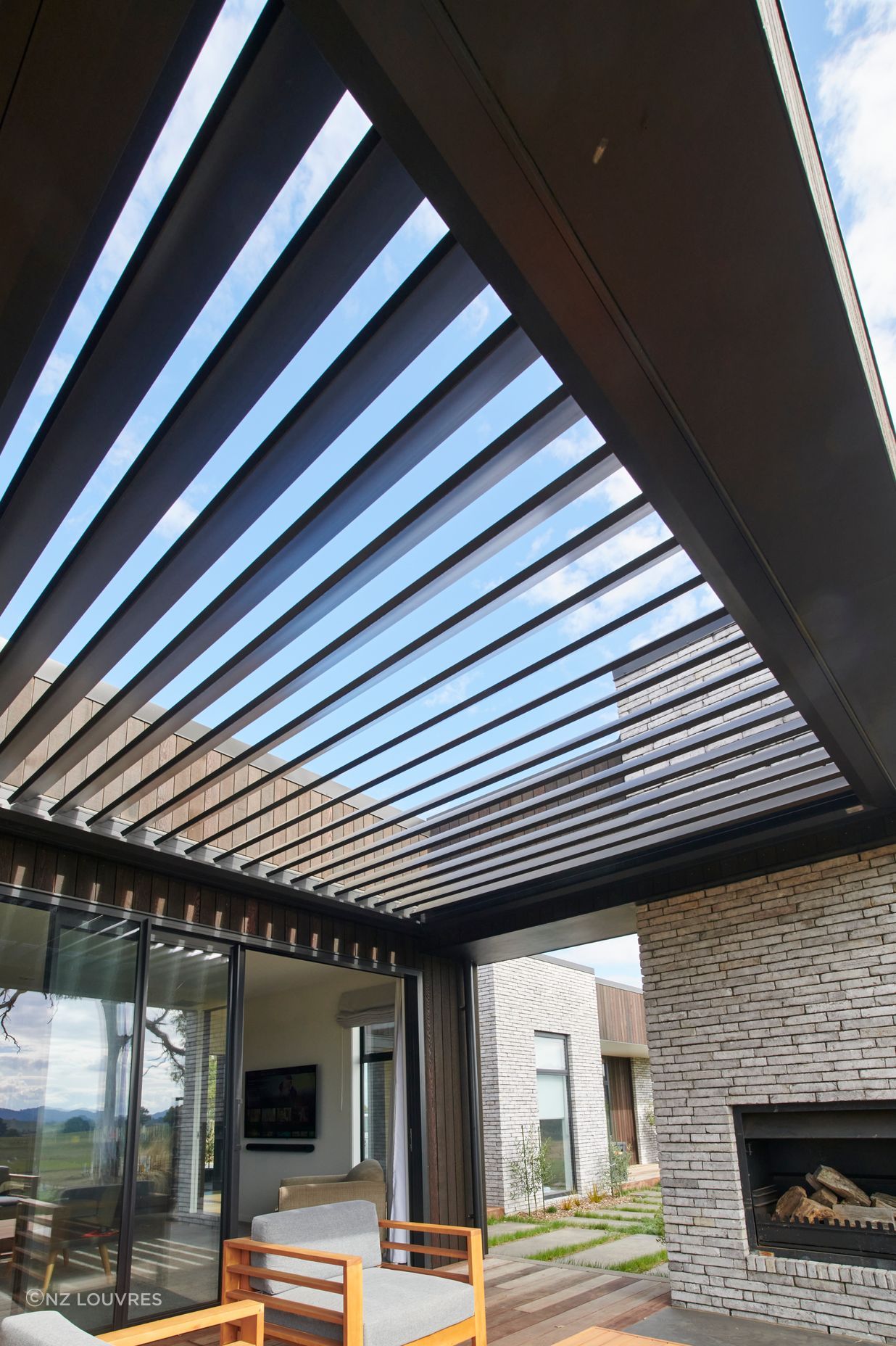 208mm Wide Louvre Blades