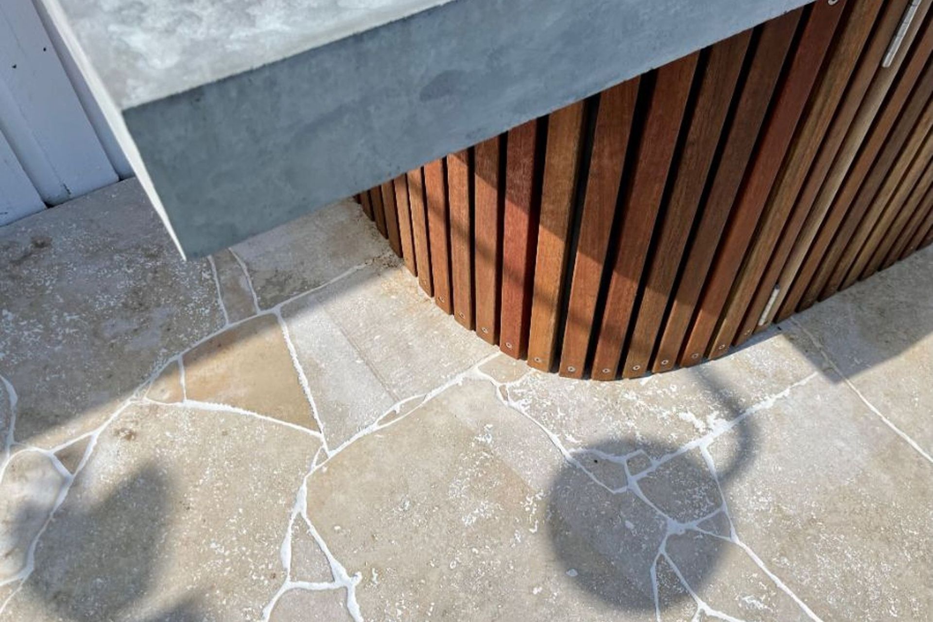 NATURAL STONE AND TIMBER