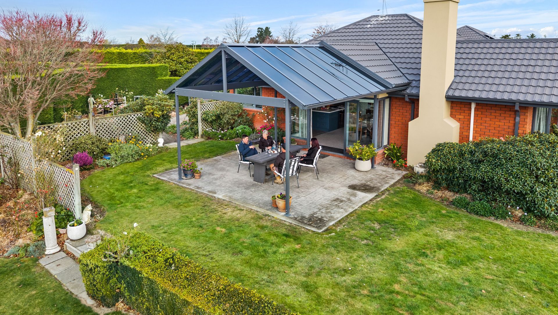 Designed to Follow the Roofline banner
