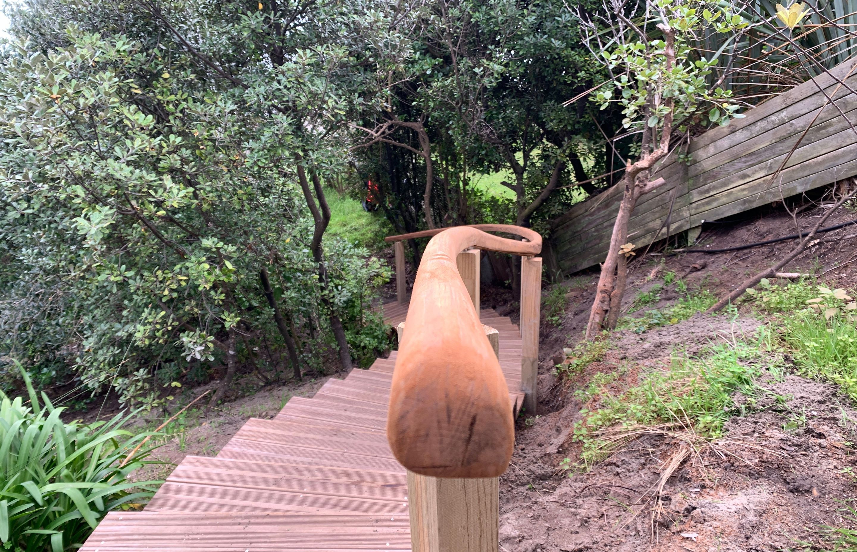 Raumati Beach - Curved Steps