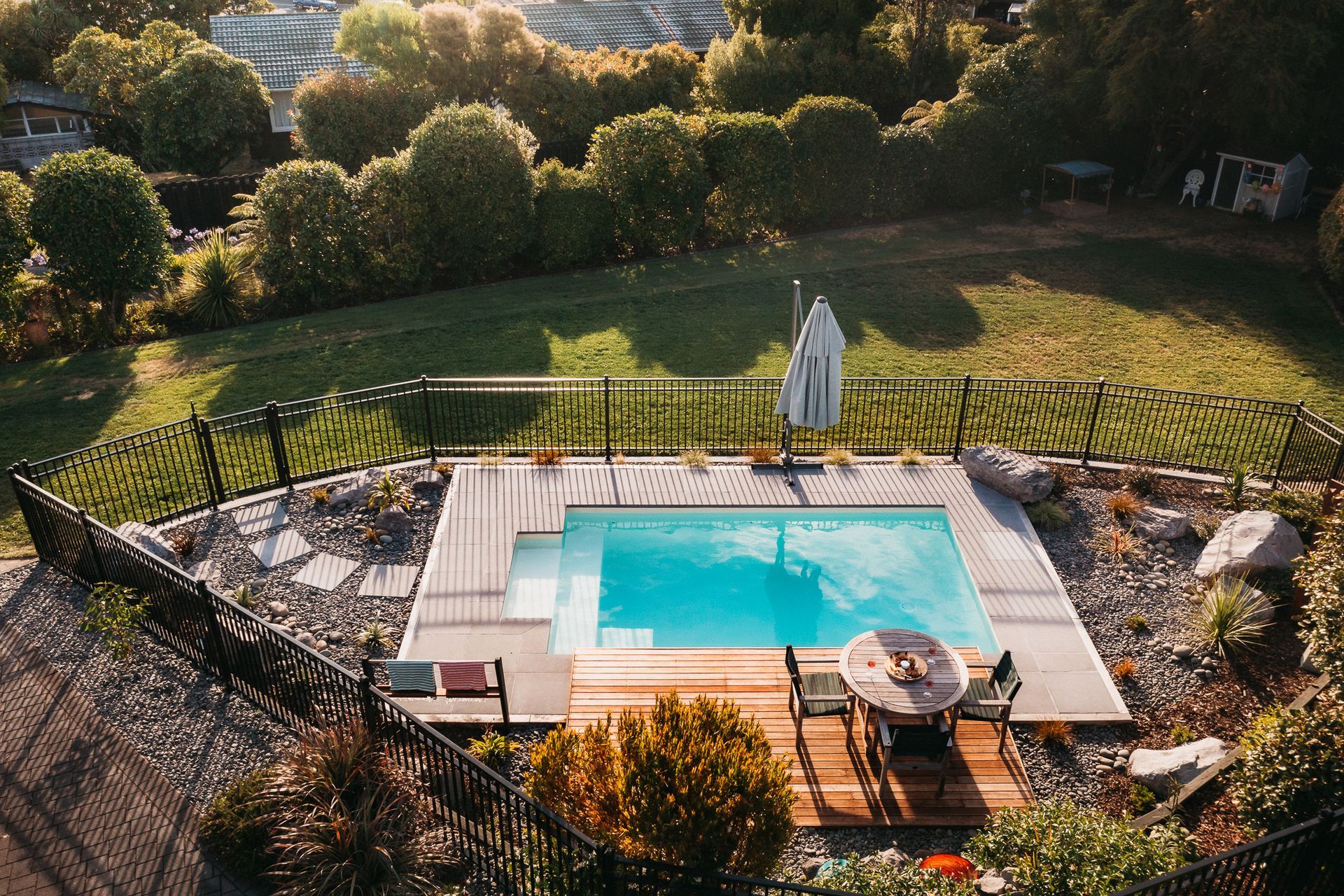Perfectly Sized Plunge Pool