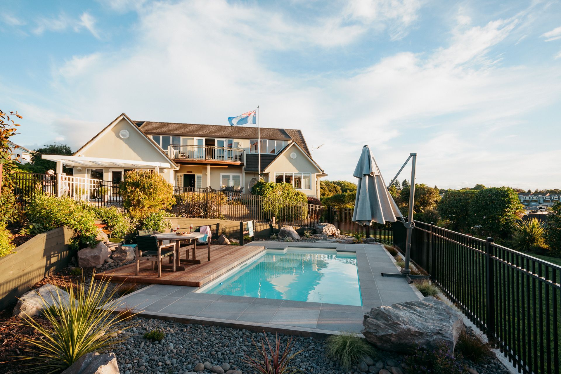 Perfectly Sized Plunge Pool
