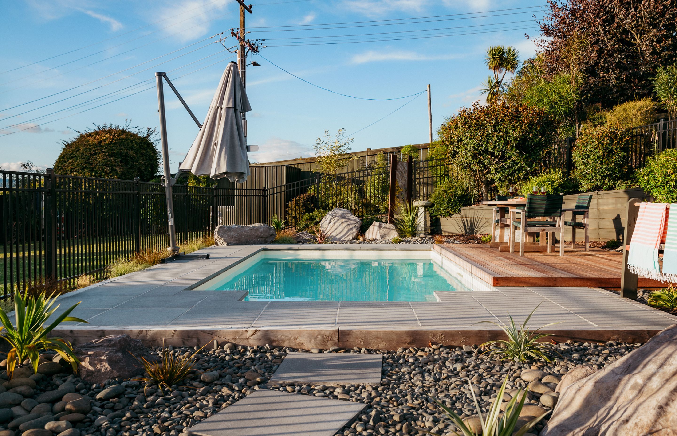 Perfectly Sized Plunge Pool