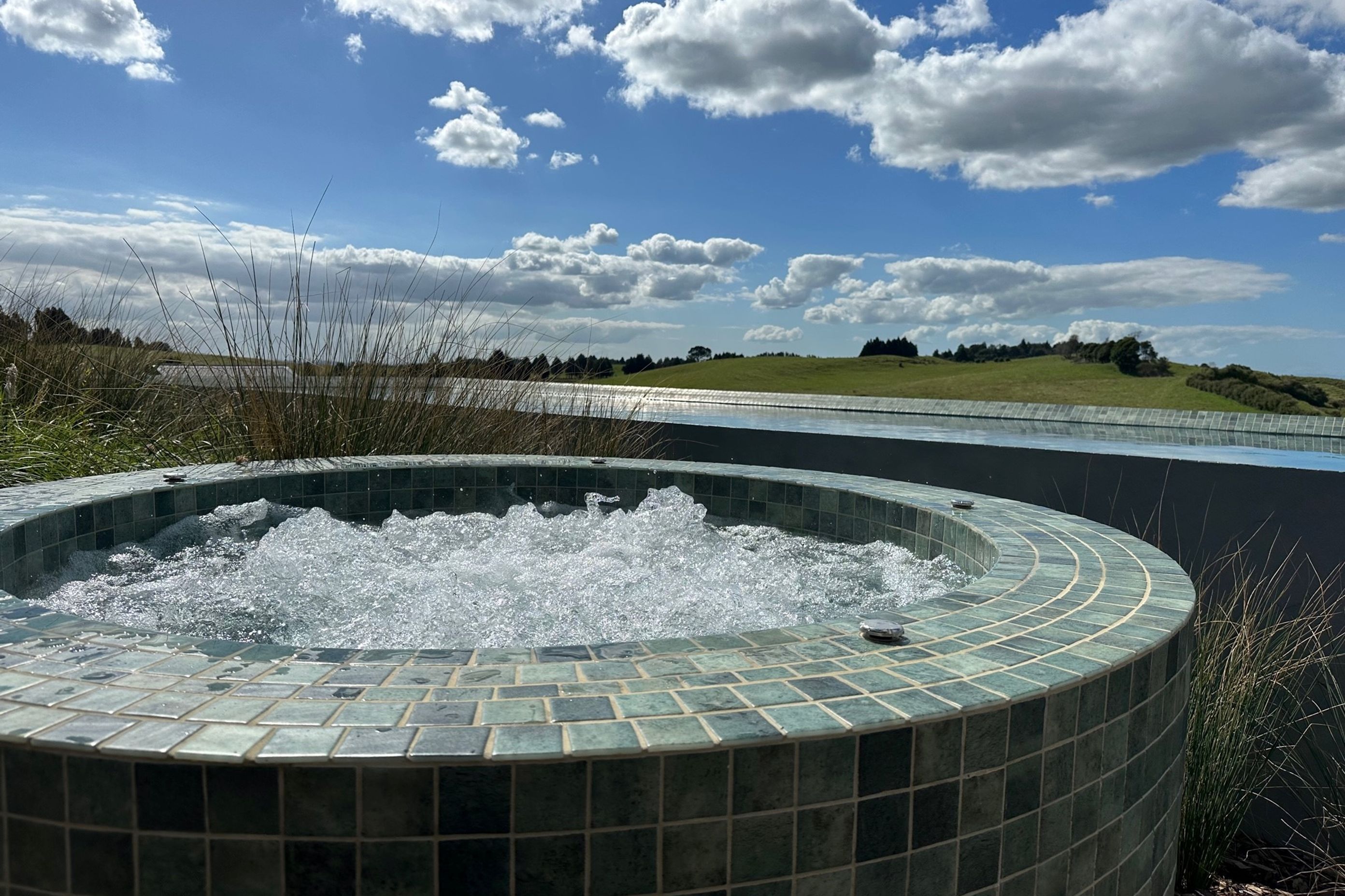 Hayward OMNI Logic Pool &amp; Spa Controller allows you to control the blower, control heating temps, lighting all from the touch of your phone