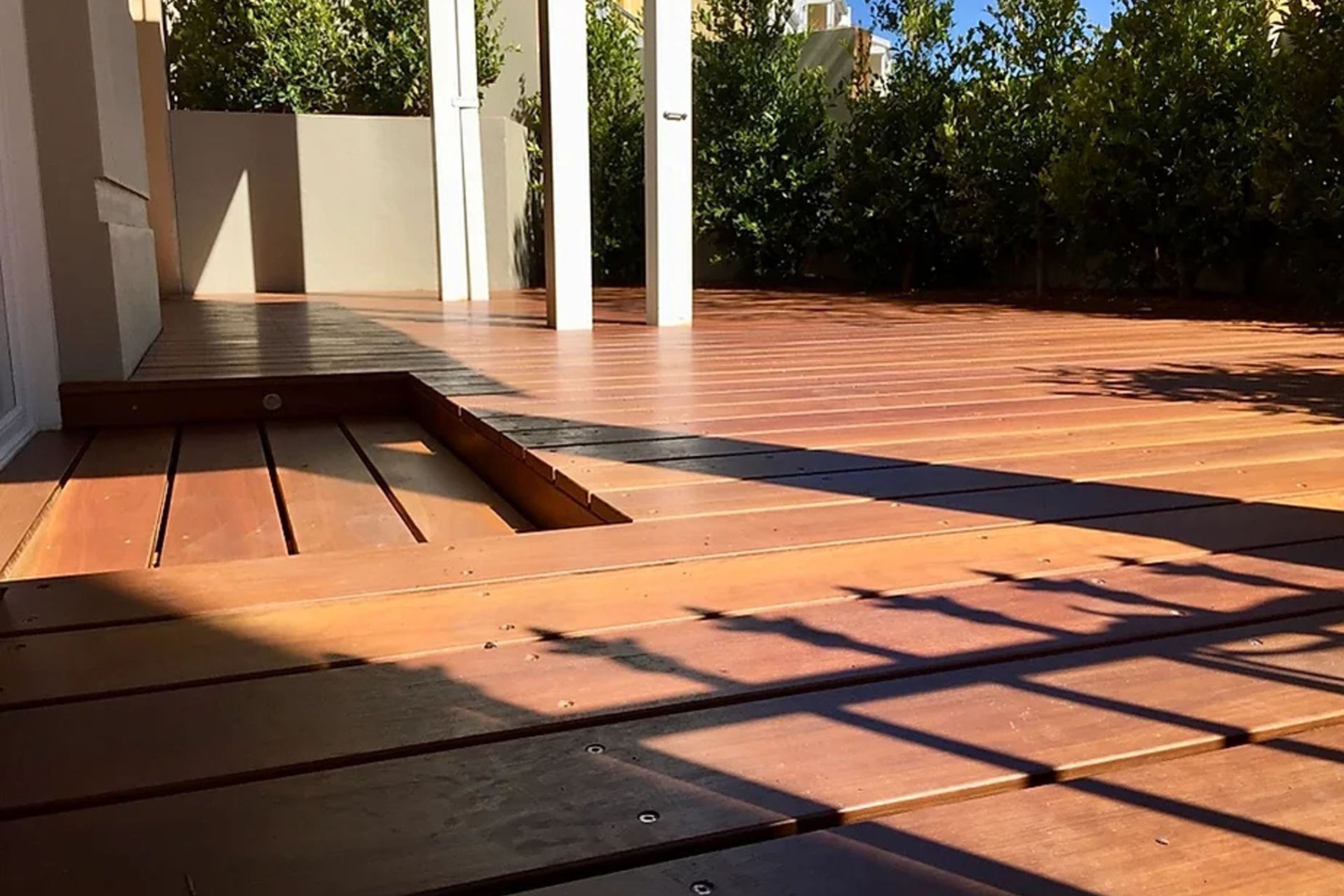 SPOTTED GUM DECK