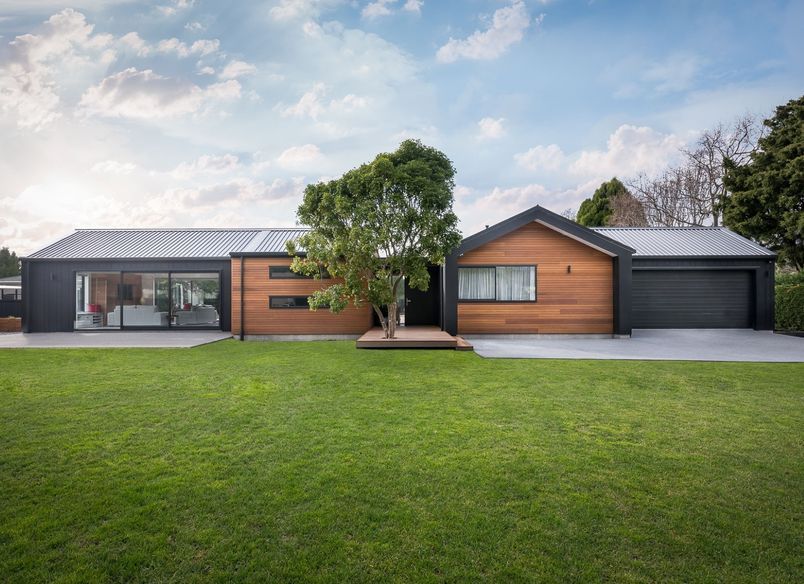 Gable forms on Raumati Lifestyle site
