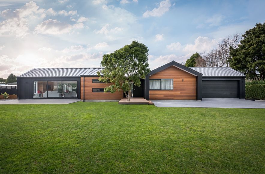 Gable forms on Raumati Lifestyle site