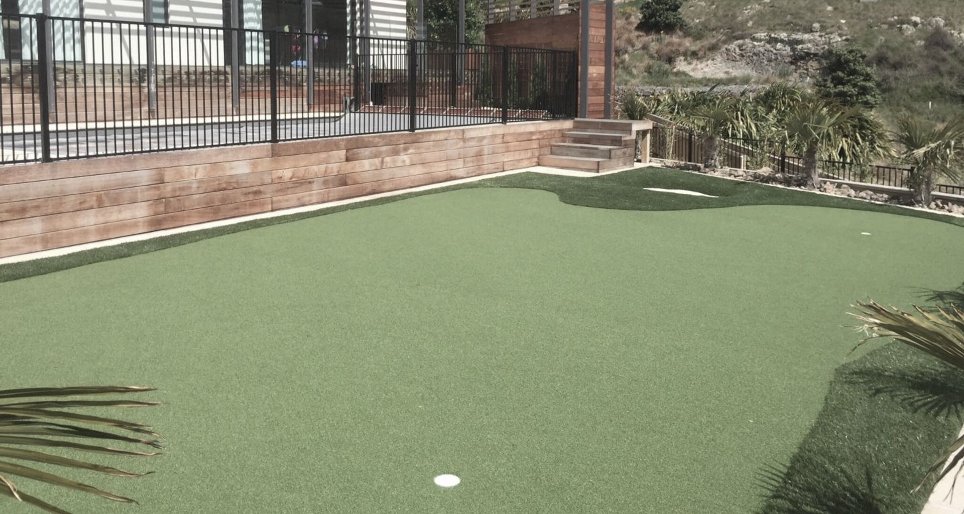 Bring Golf Home with a TigerTurf Putting Green banner