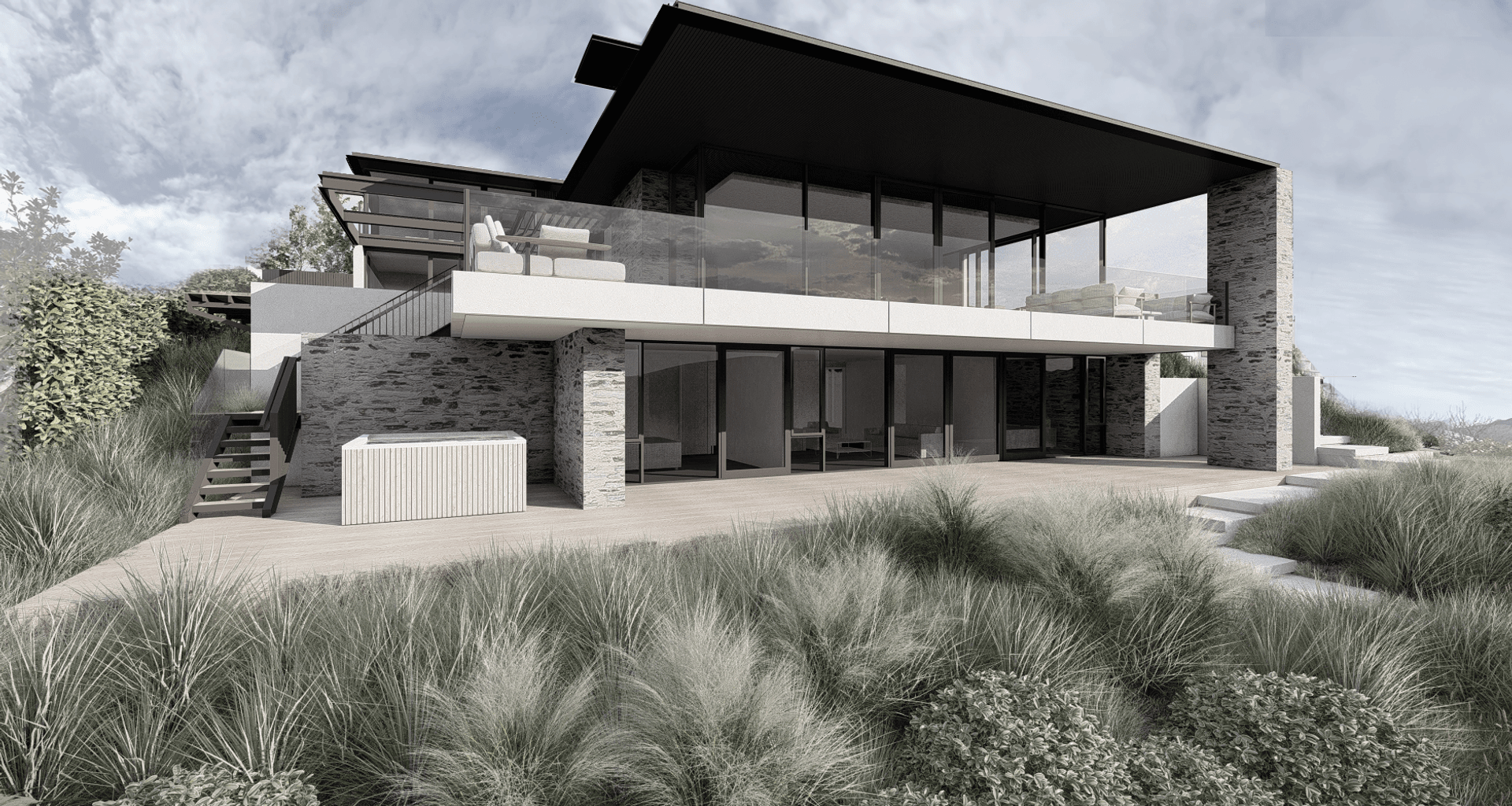 Lake side House banner