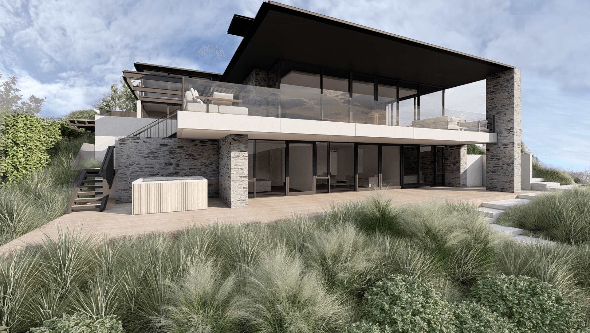 Lake side House banner