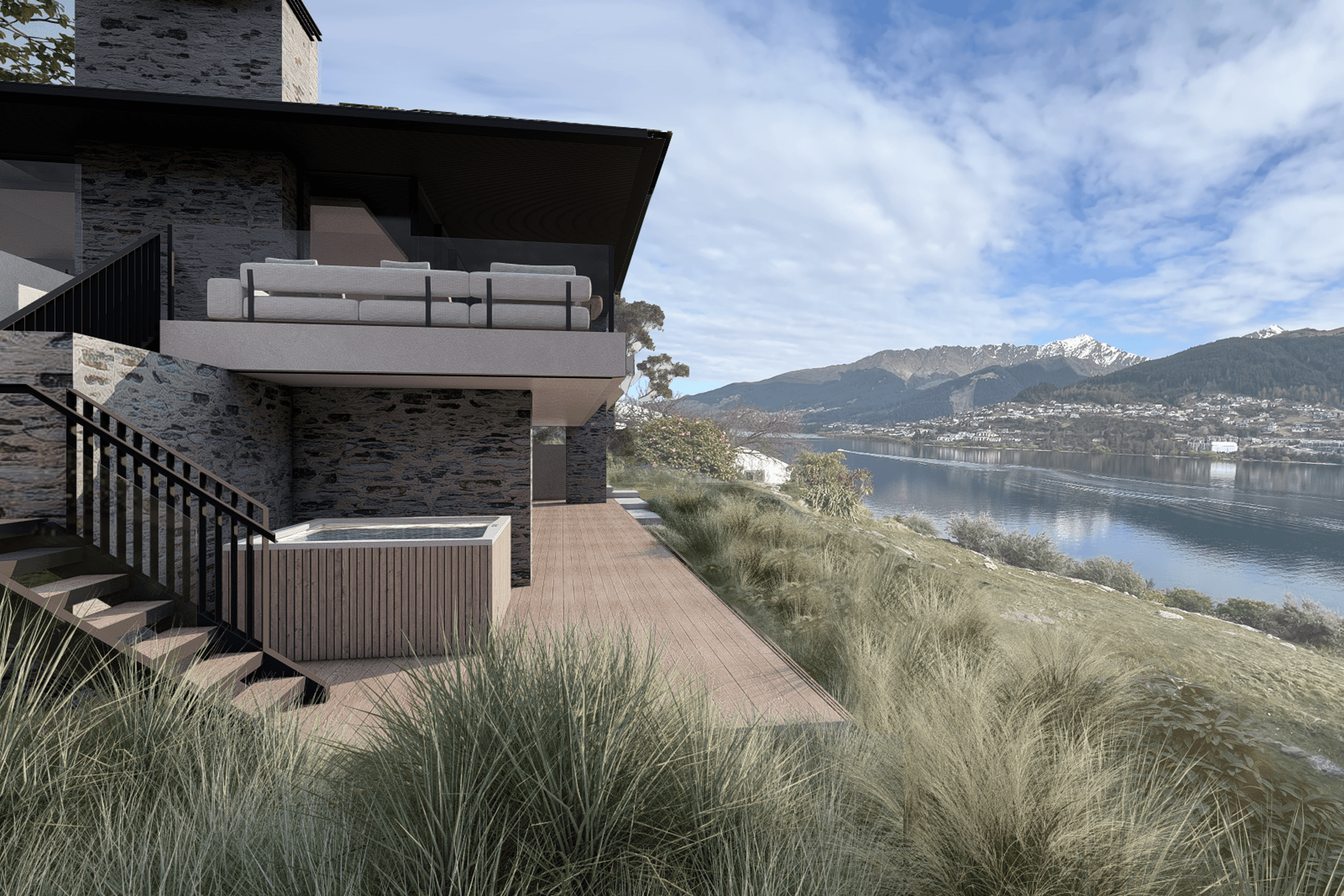Lake side House