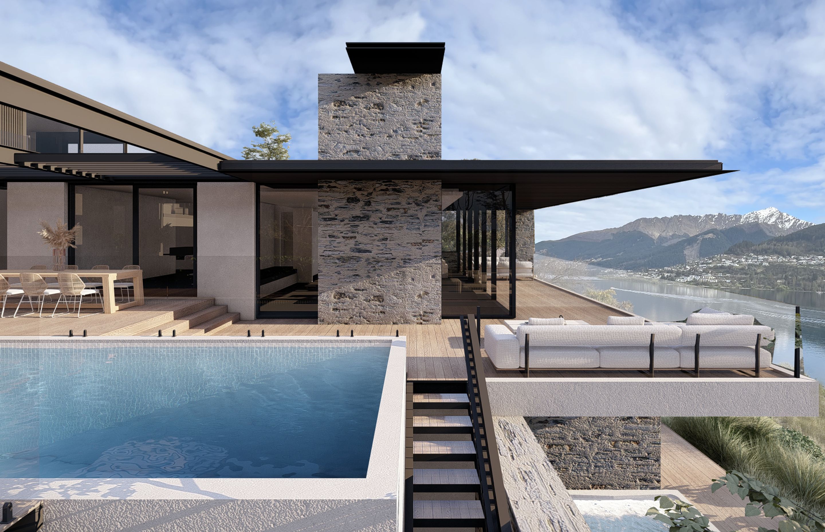 Lake side House