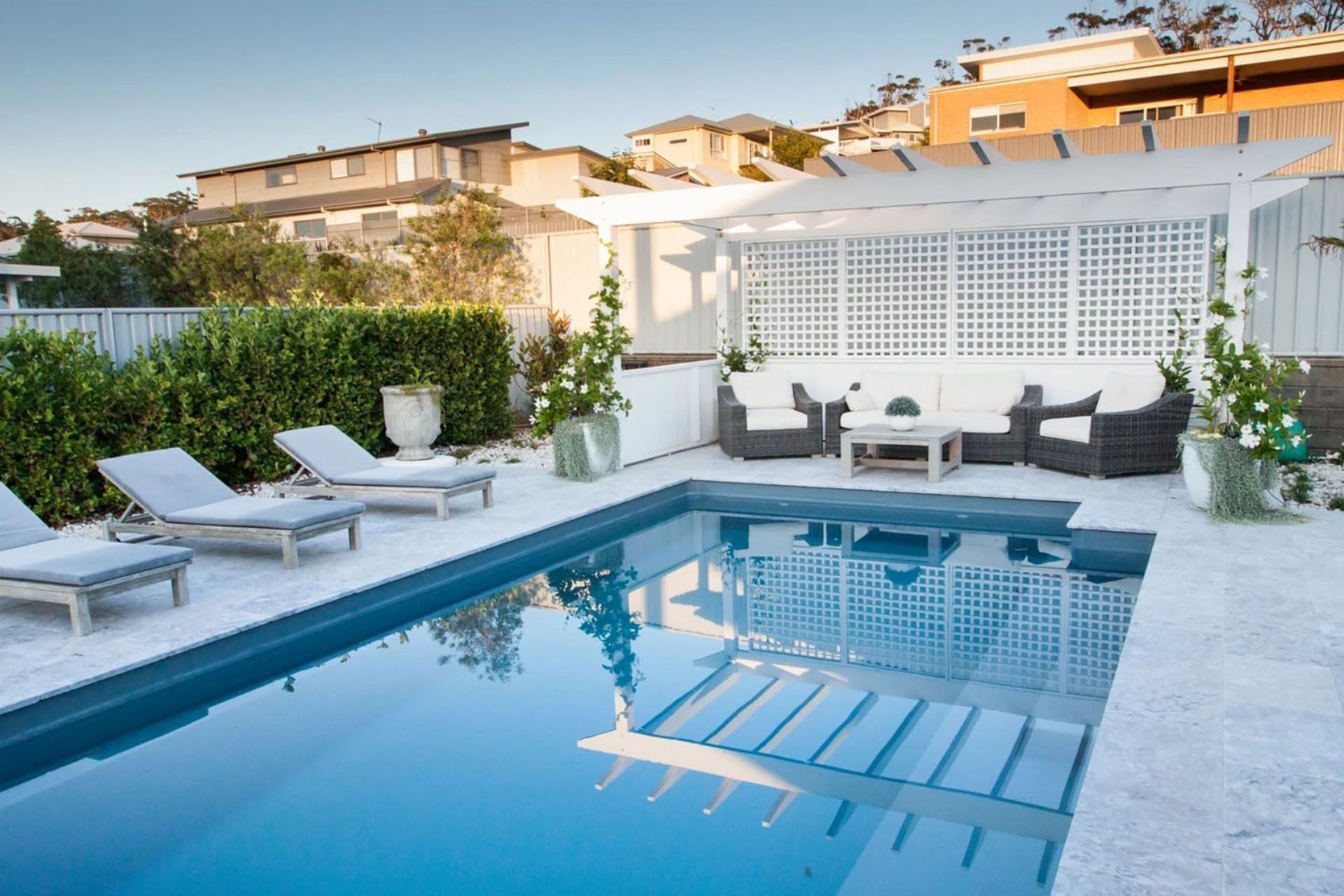 Elegant Hamptons' Oasis