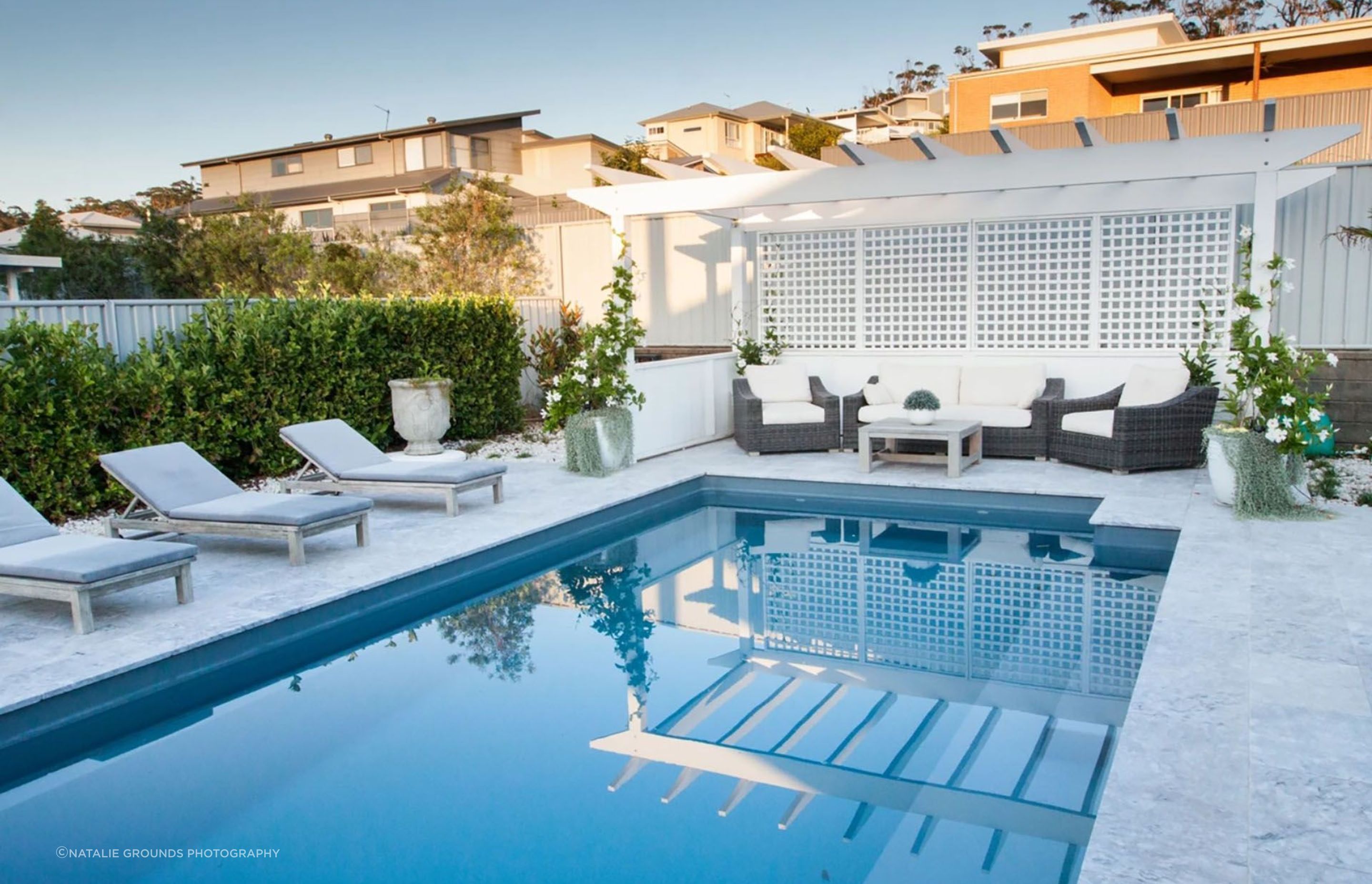 Elegant Hamptons' Oasis