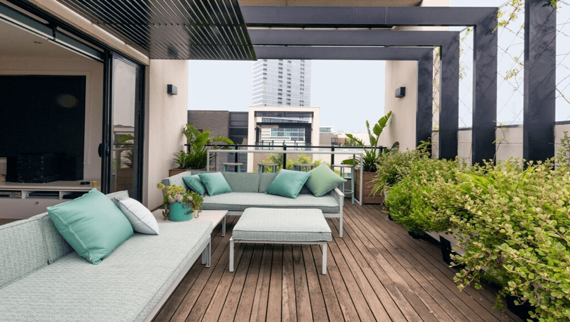 Docklands- Balcony banner