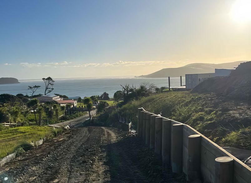 Waianga Place, Opononi - Retaining Structures