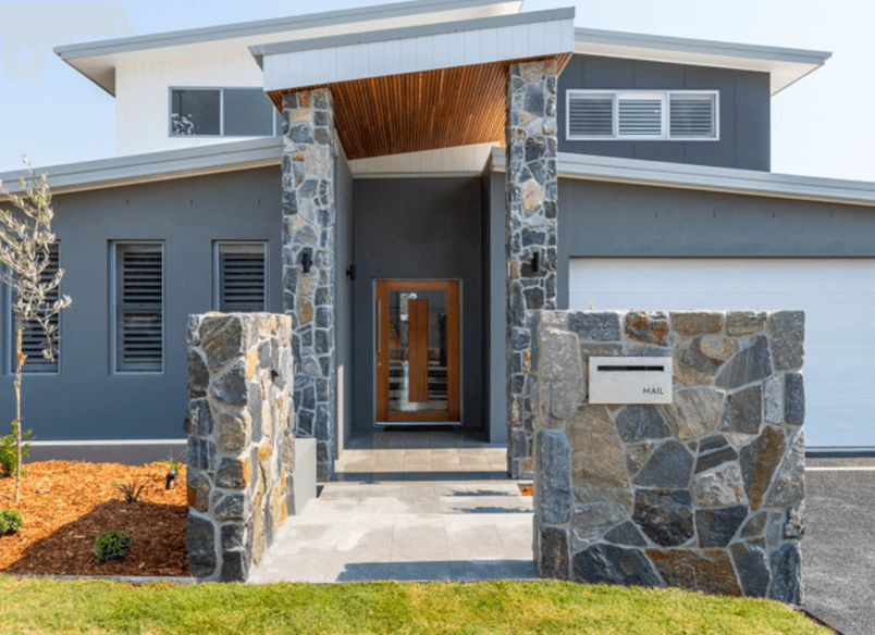 Raworth Project by Coastline Builders and Designers - Welsh Grey Stone Cladding