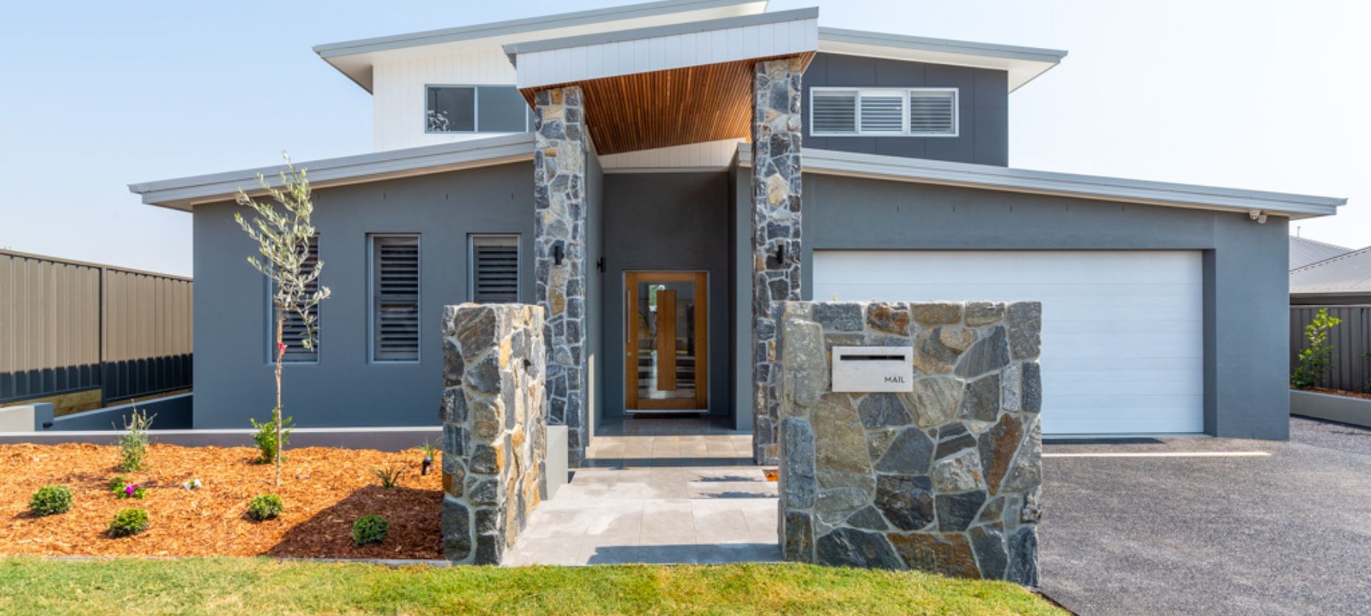 Raworth Project by Coastline Builders and Designers - Welsh Grey Stone Cladding banner