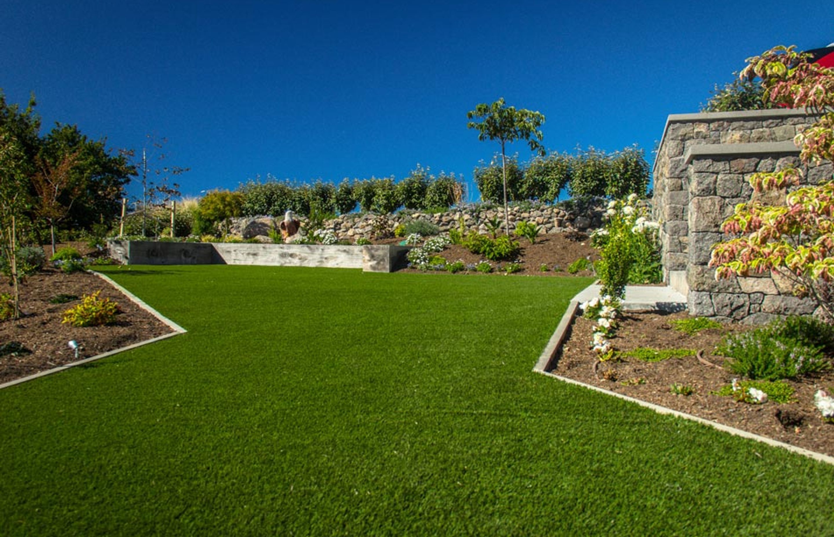 Lawns to match the dream home