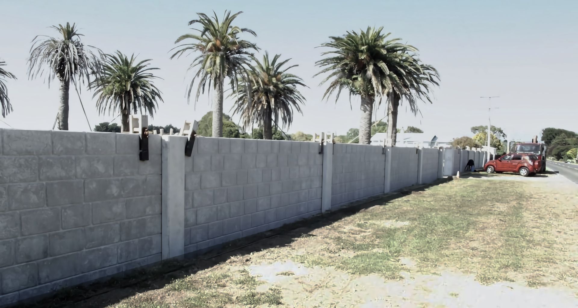 Airport Drive Fence banner