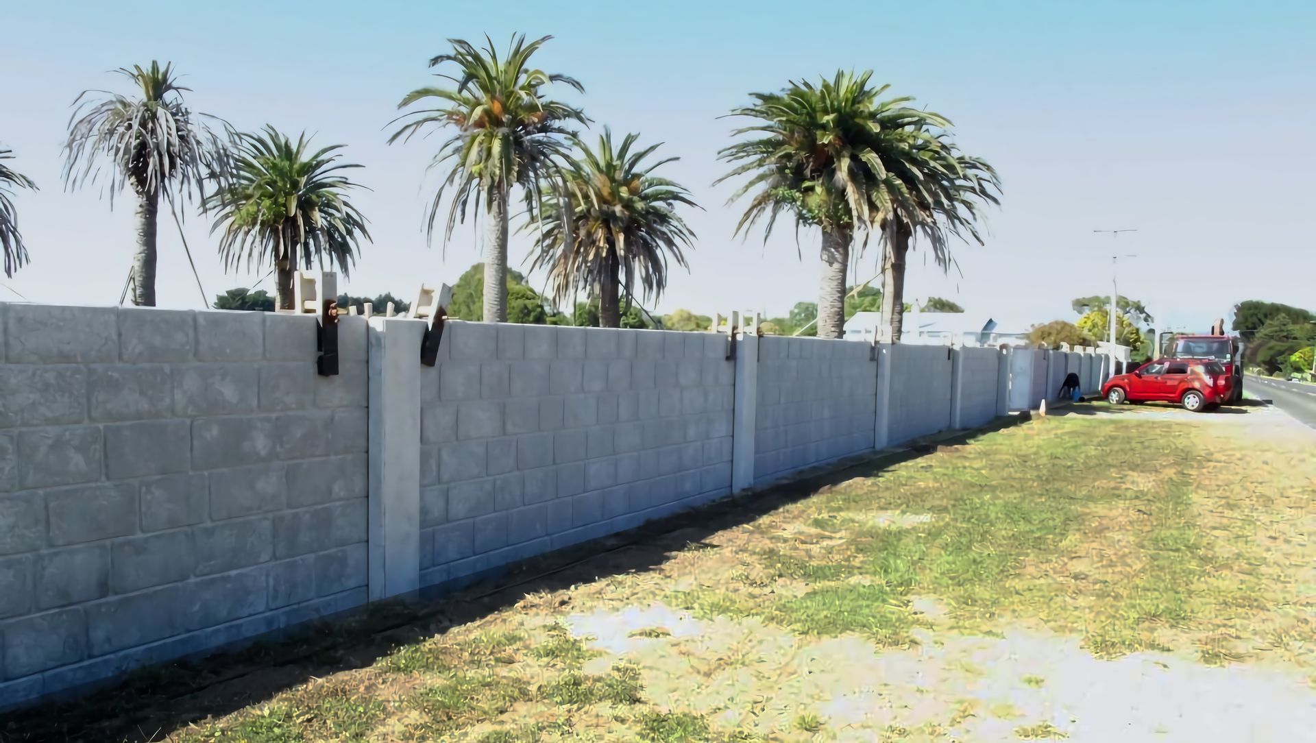 Airport Drive Fence banner