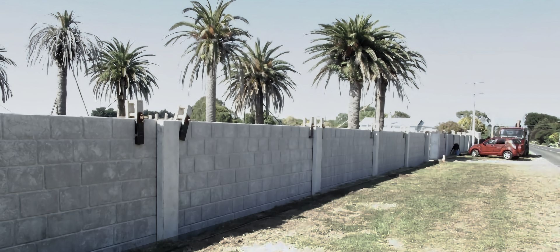 Airport Drive Fence banner