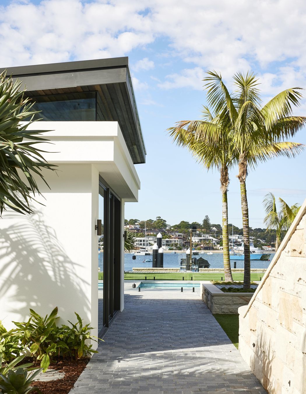 Two-Tone Porphyry Cobblestones | EB Interiors | Innovate Architects | Ben Richardson Building