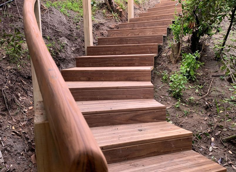 Raumati Beach - Curved Steps