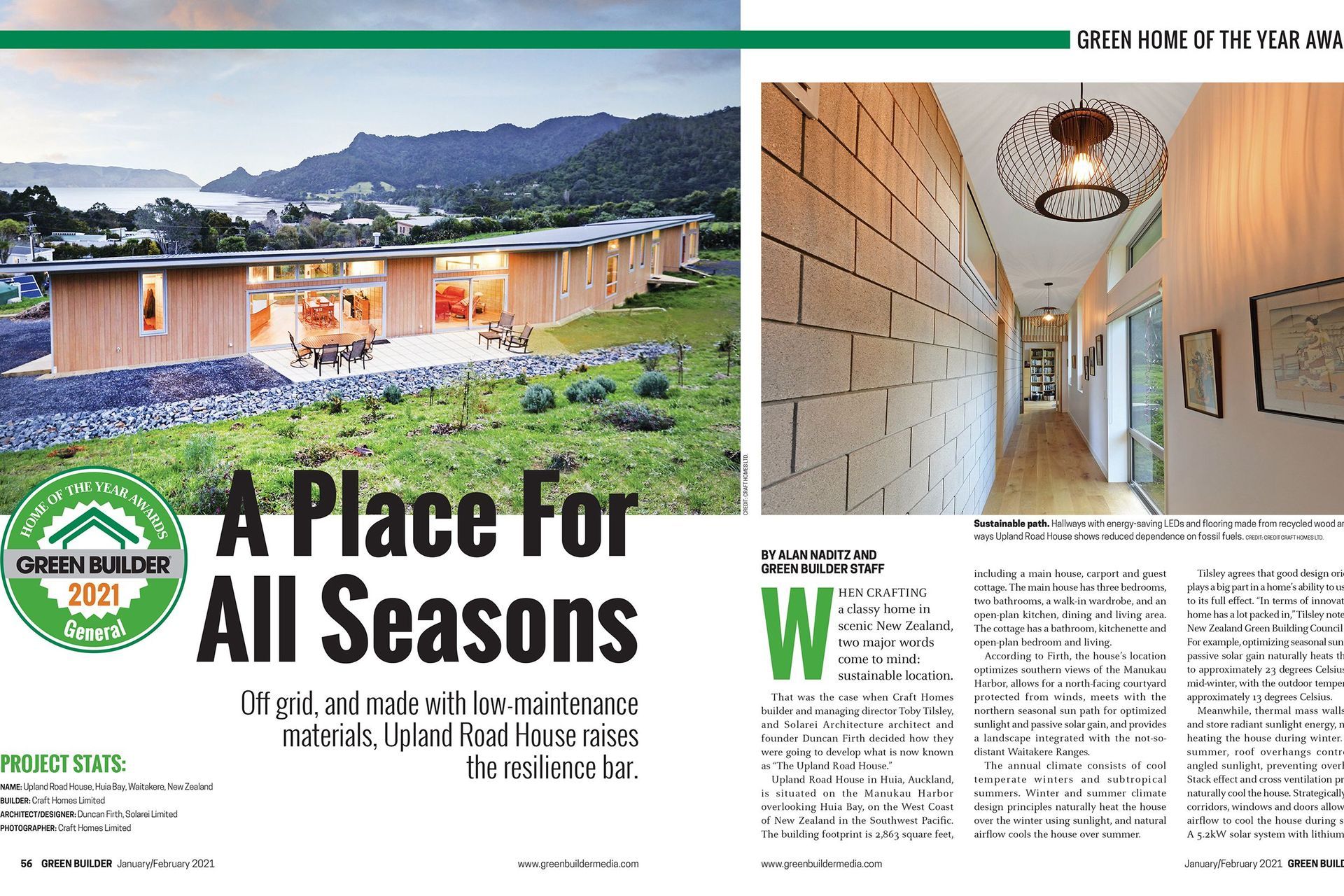 Huia Environmental House