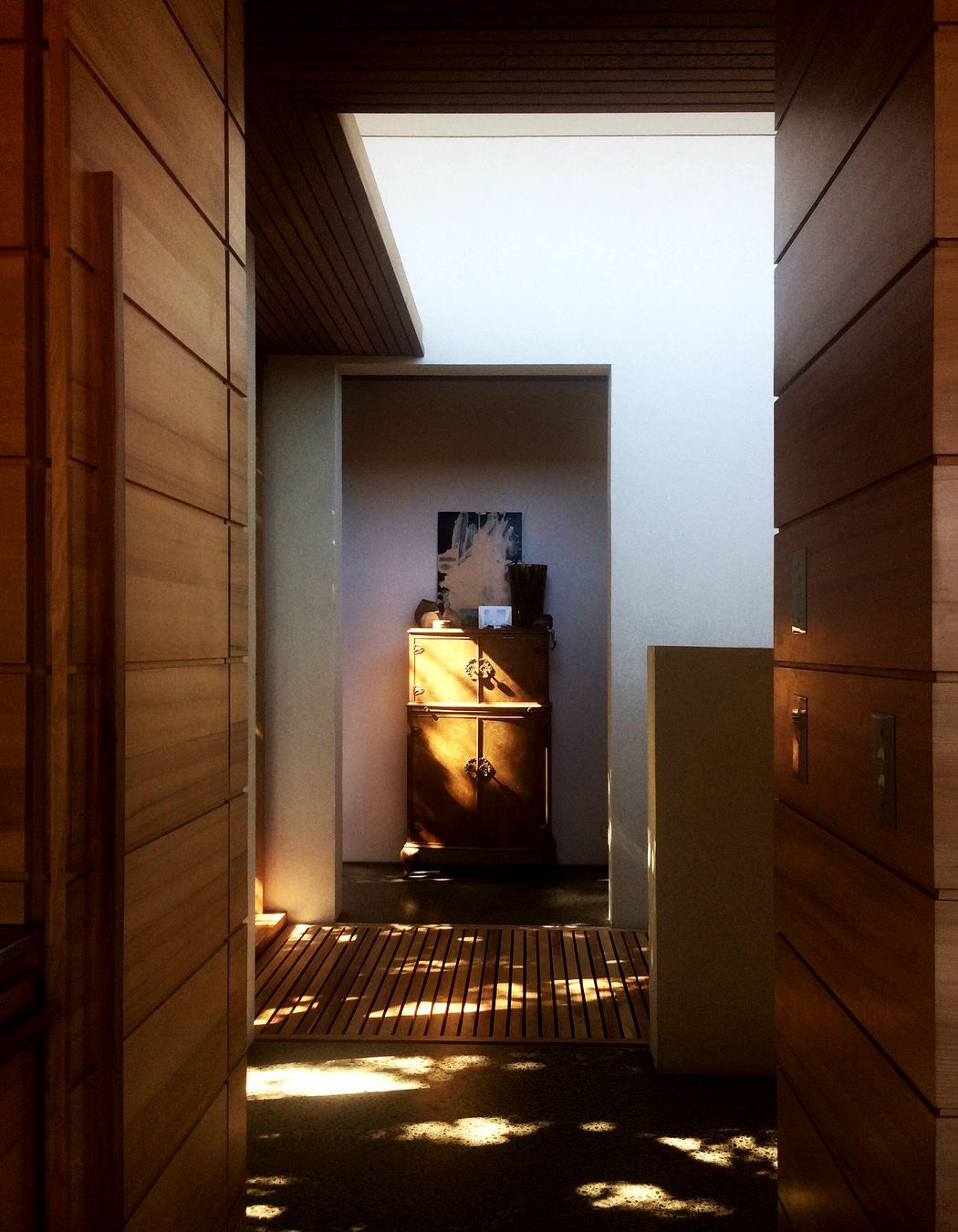 two houses; a shared garden