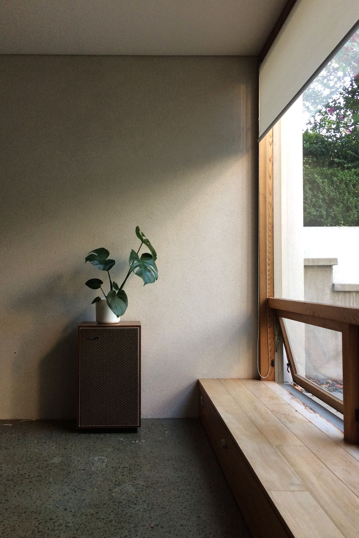two houses; a shared garden