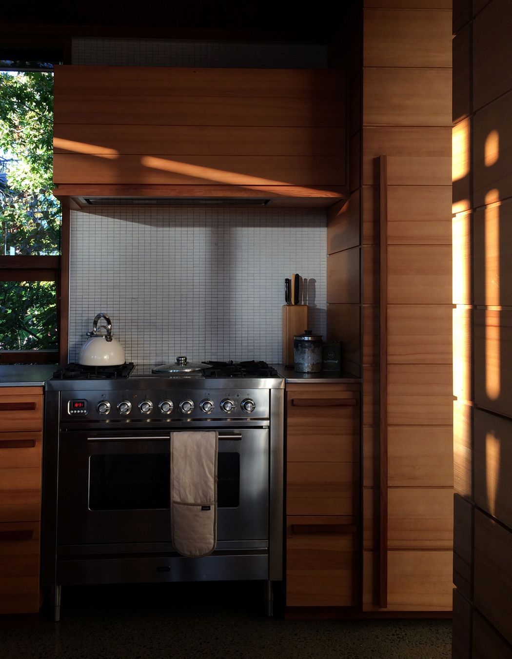 two houses; a shared garden