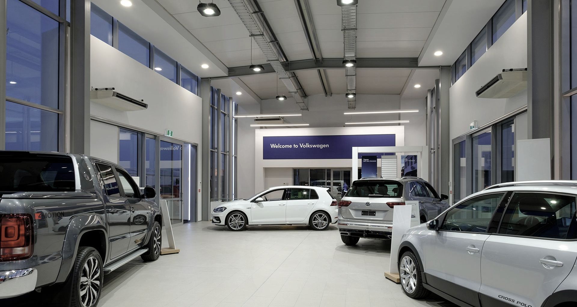 Volkswagen Sales Centre banner