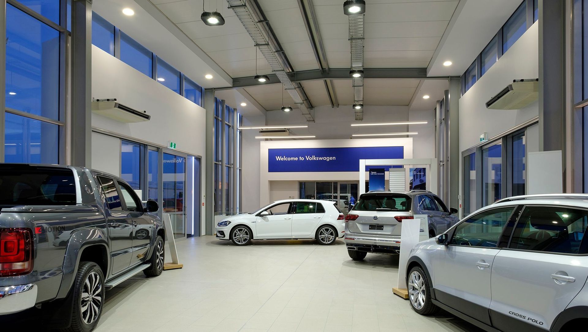 Volkswagen Sales Centre banner