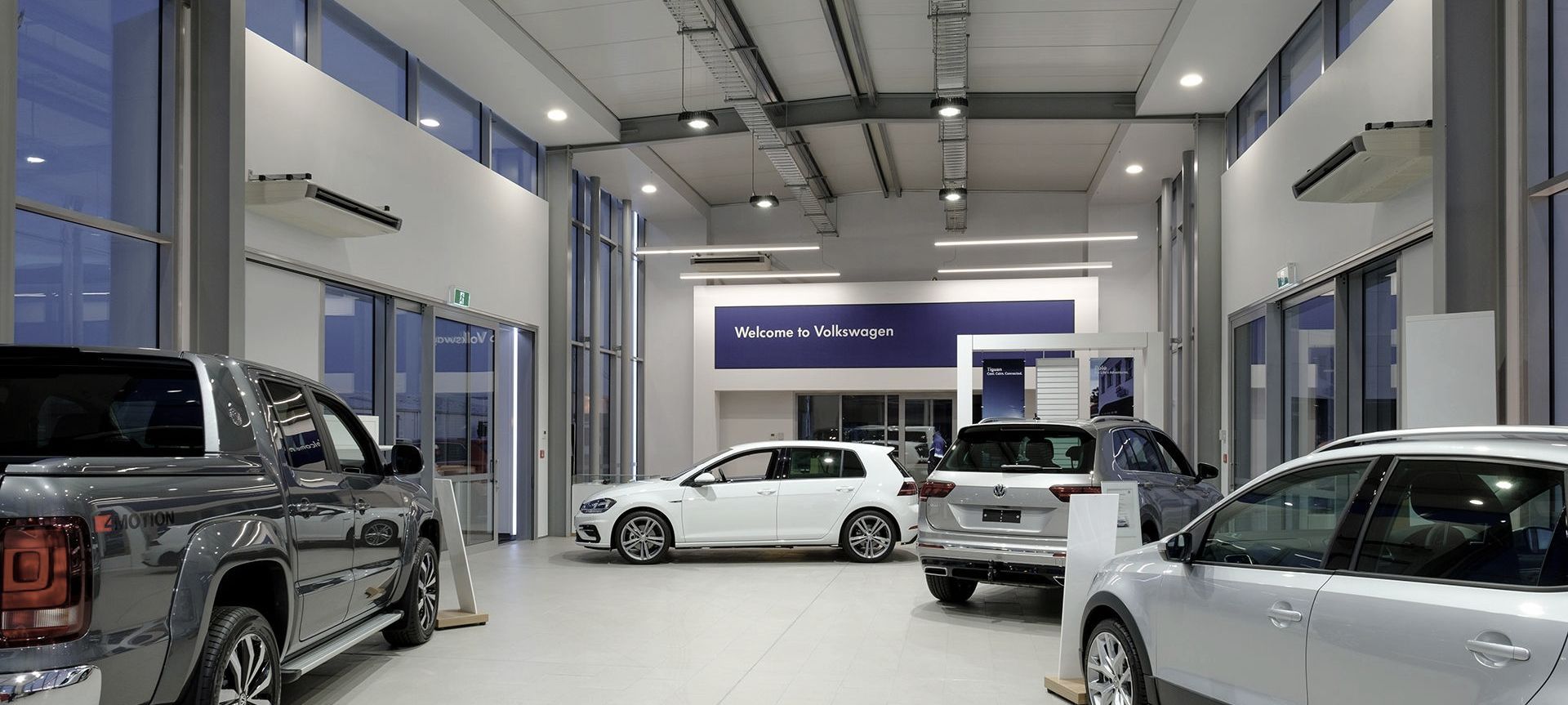 Volkswagen Sales Centre banner