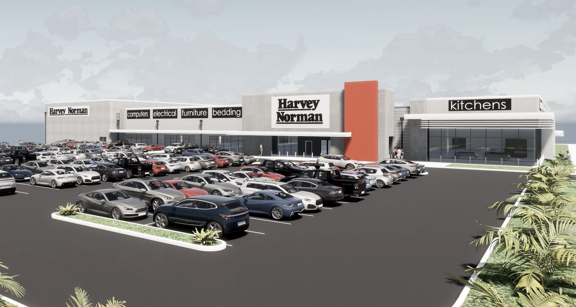 Harvey Norman Blenheim banner