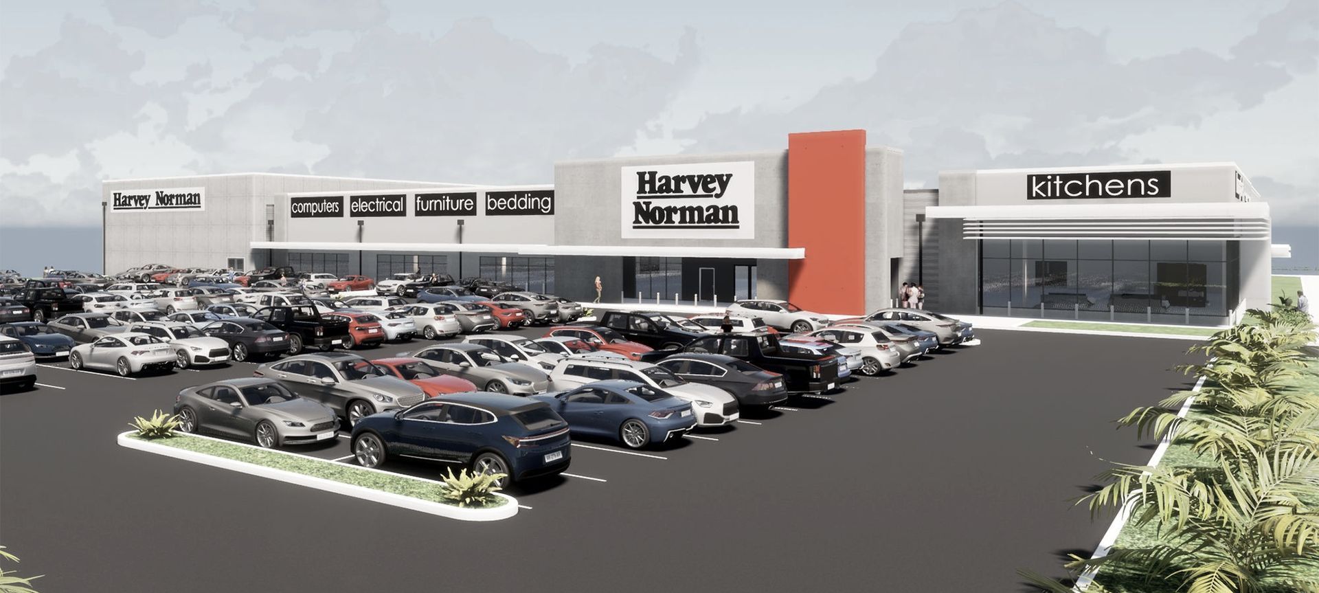 Harvey Norman Blenheim banner