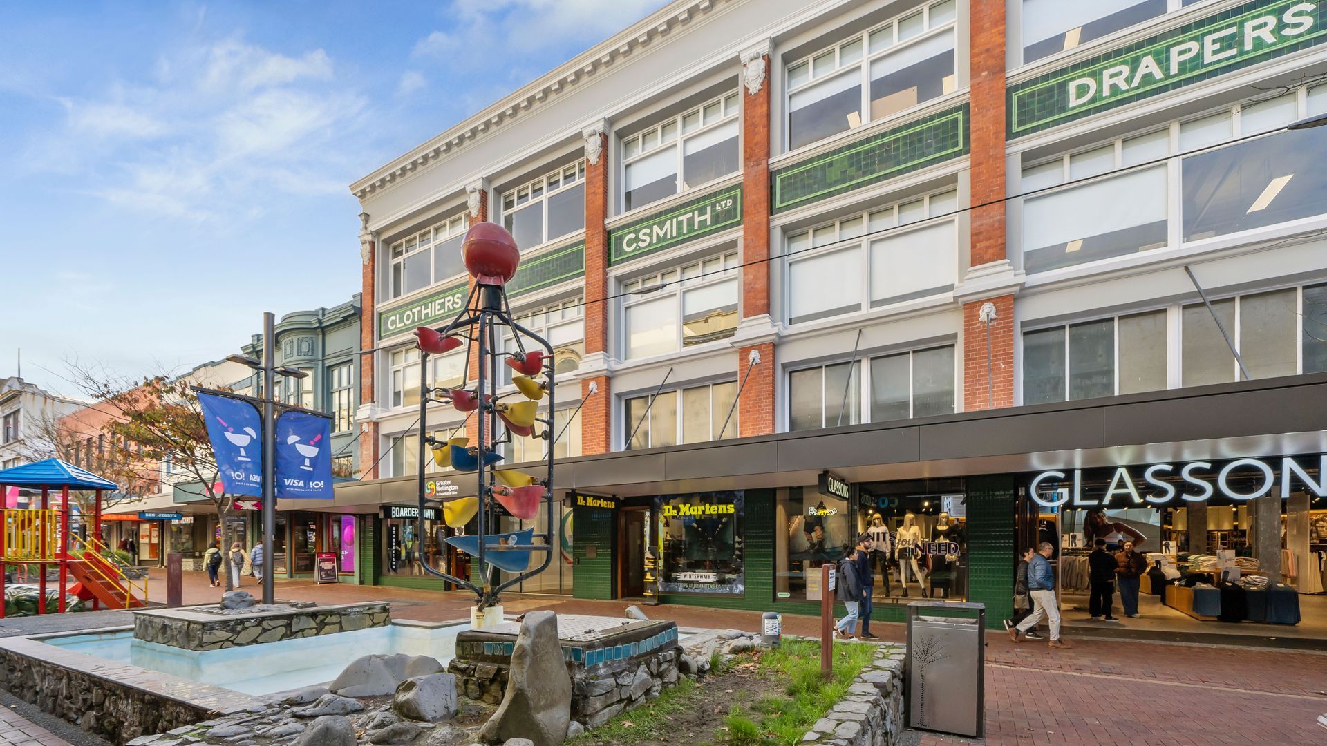 Cuba Precinct, Wellington banner