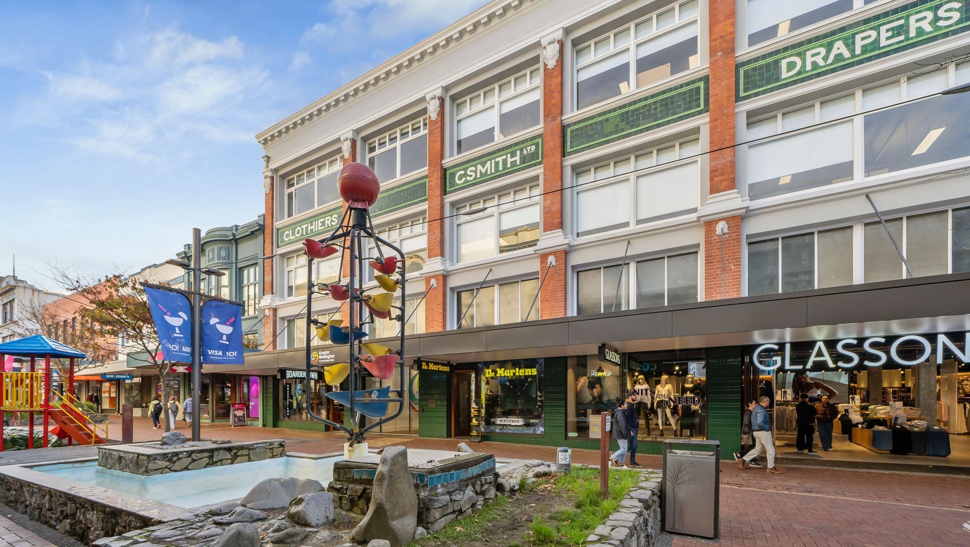 Cuba Precinct, Wellington banner
