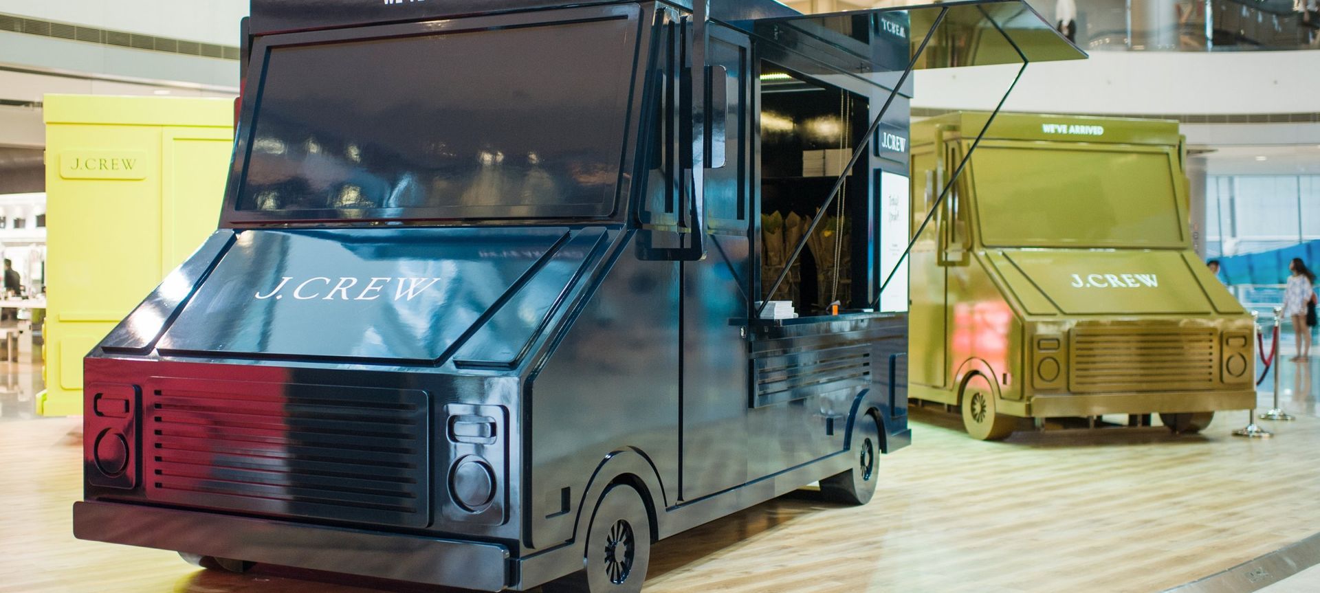 J.Crew - 'Pop Up Trucks' _ Hong Kong banner