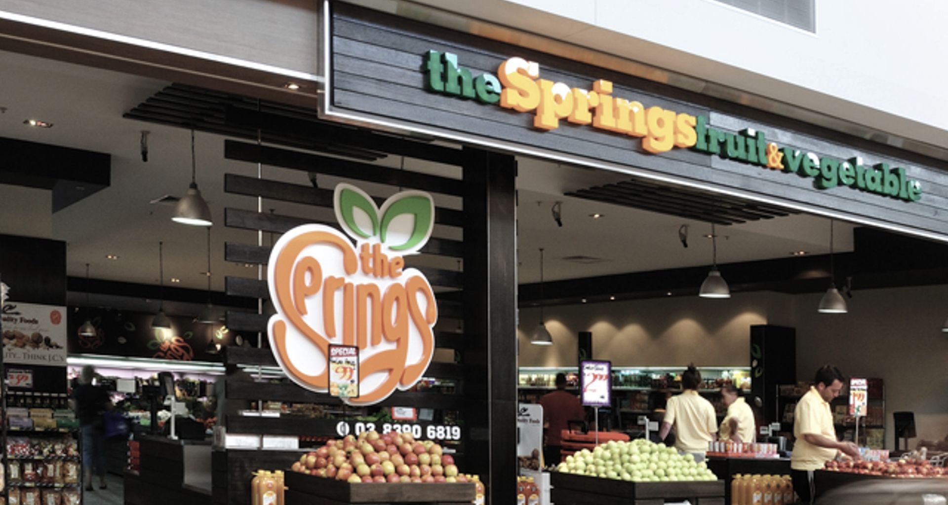 The Springs banner