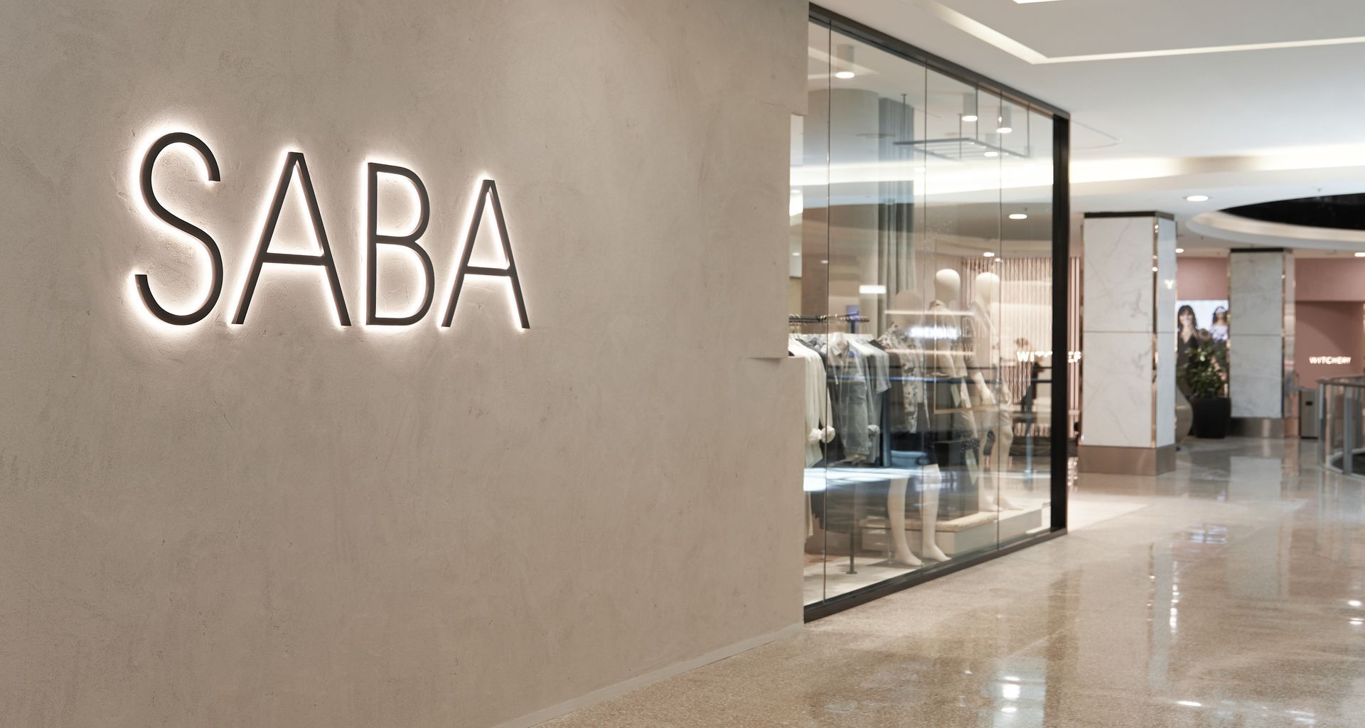 SABA Showroom banner