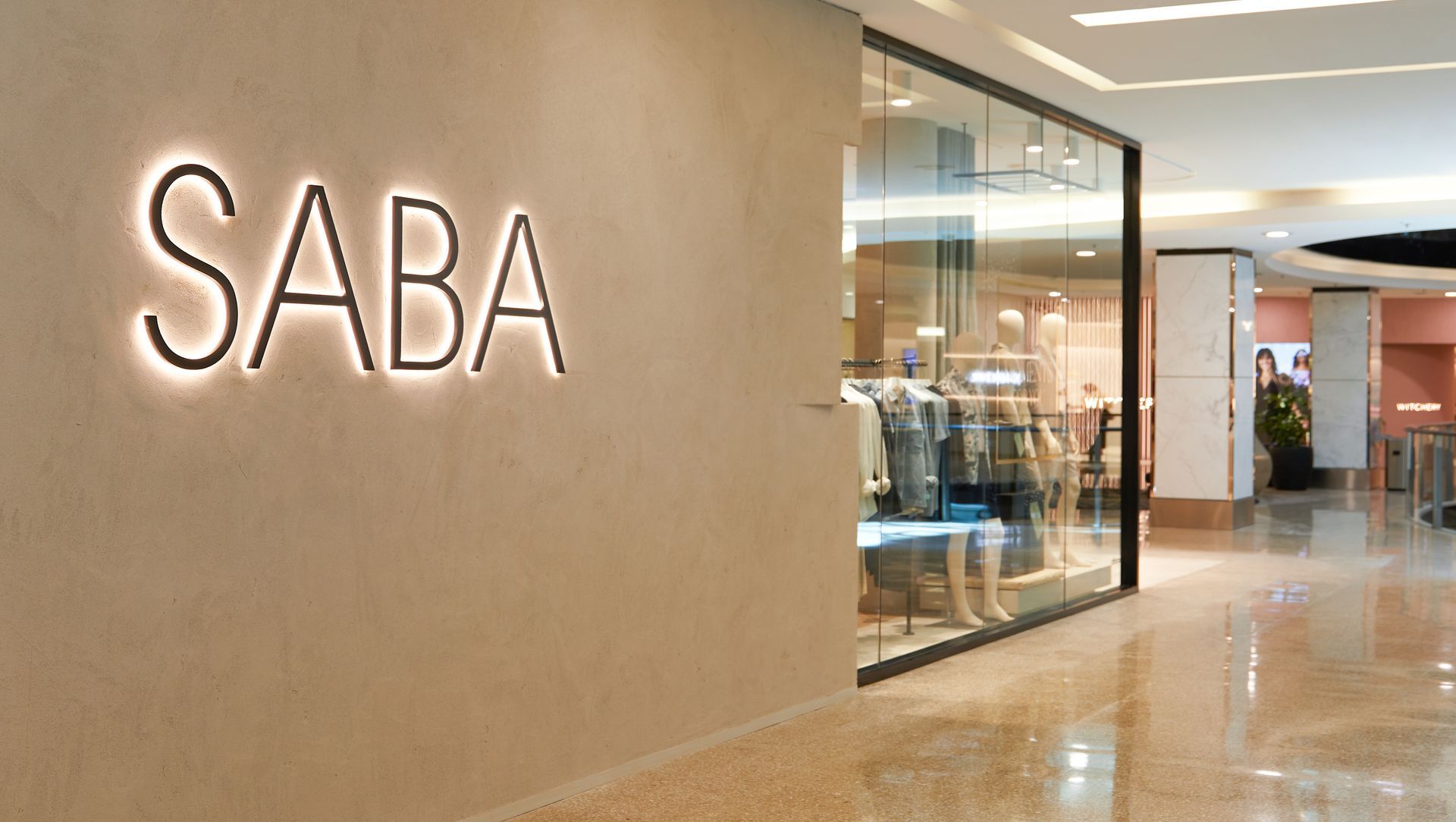 SABA Showroom banner