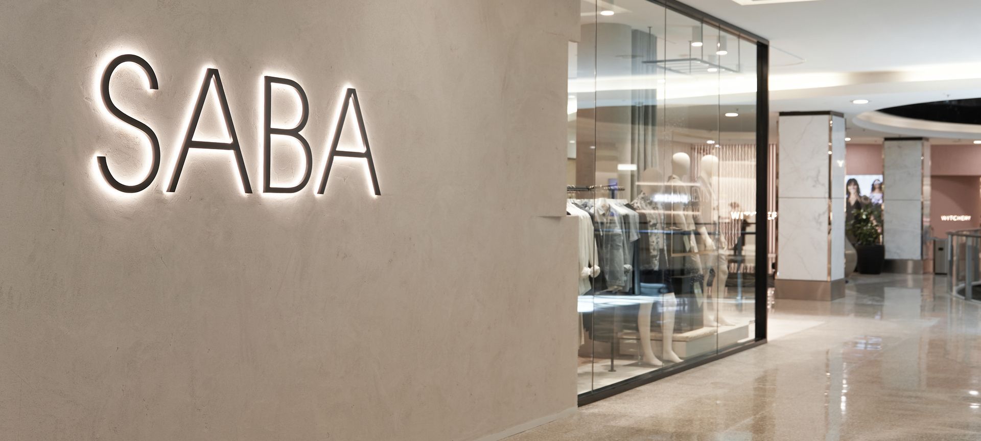 SABA Showroom banner