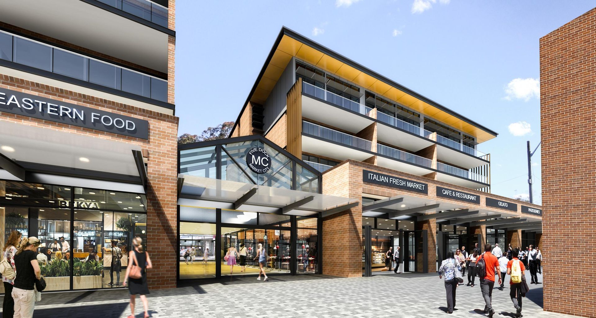 Five Dock Centre, Five Dock banner
