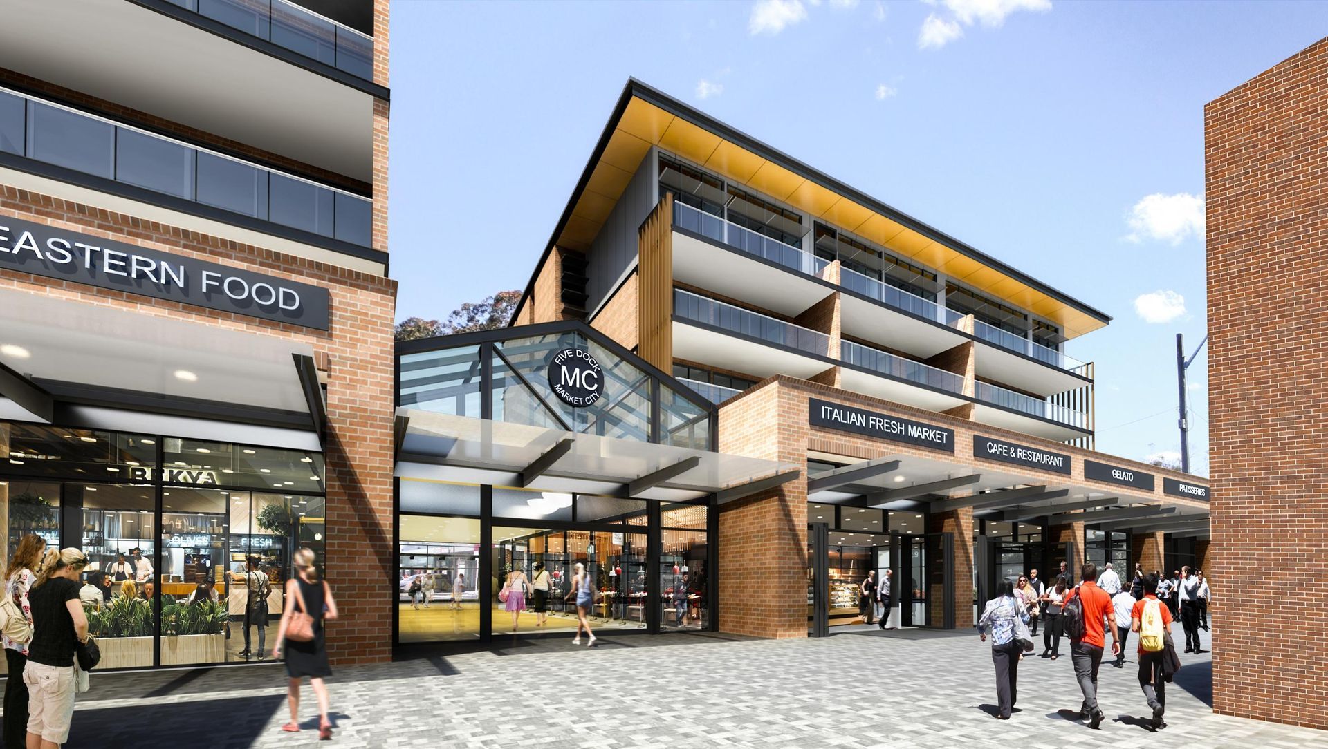 Five Dock Centre, Five Dock banner