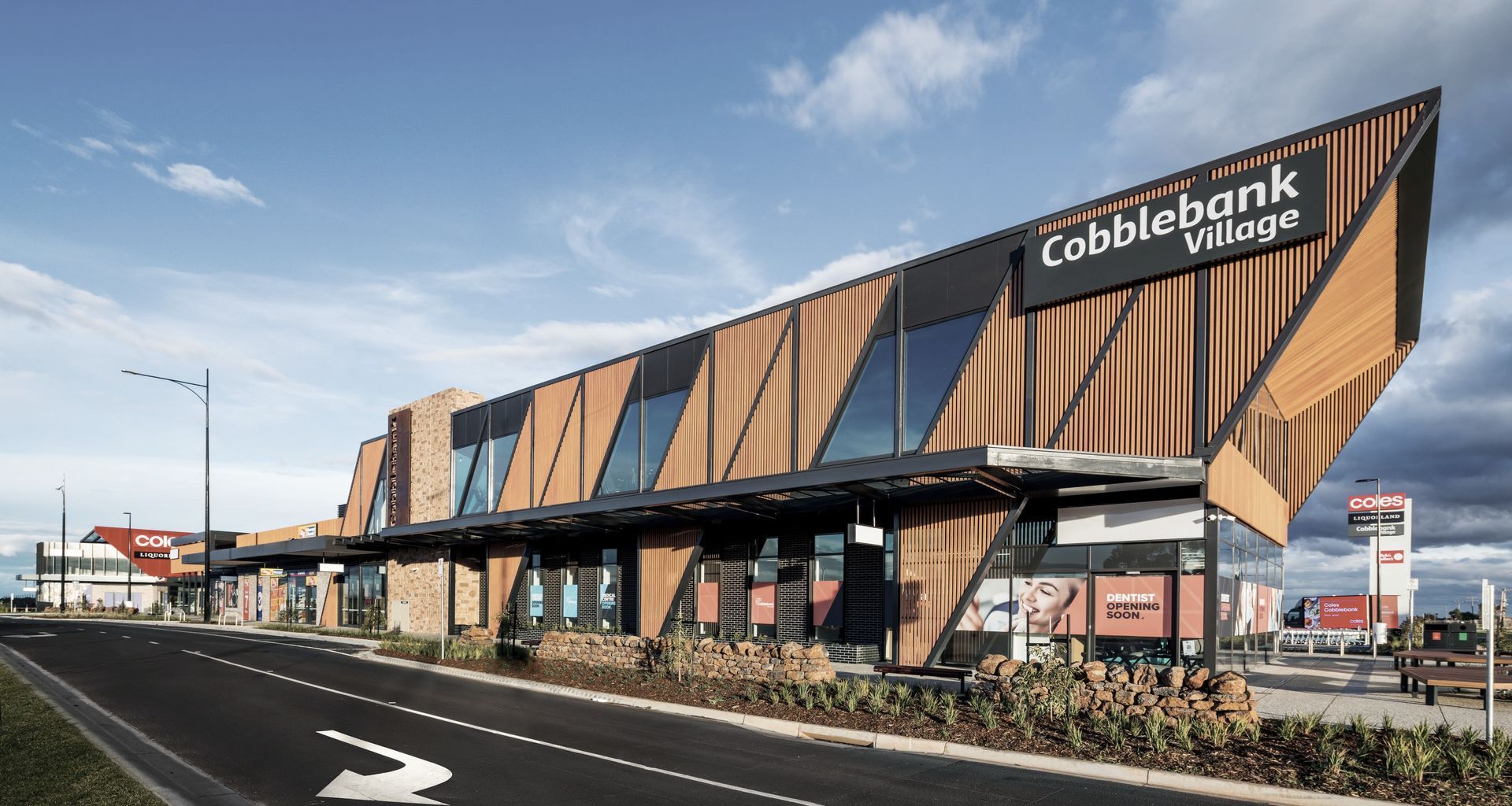 Coles Cobblebank Village banner