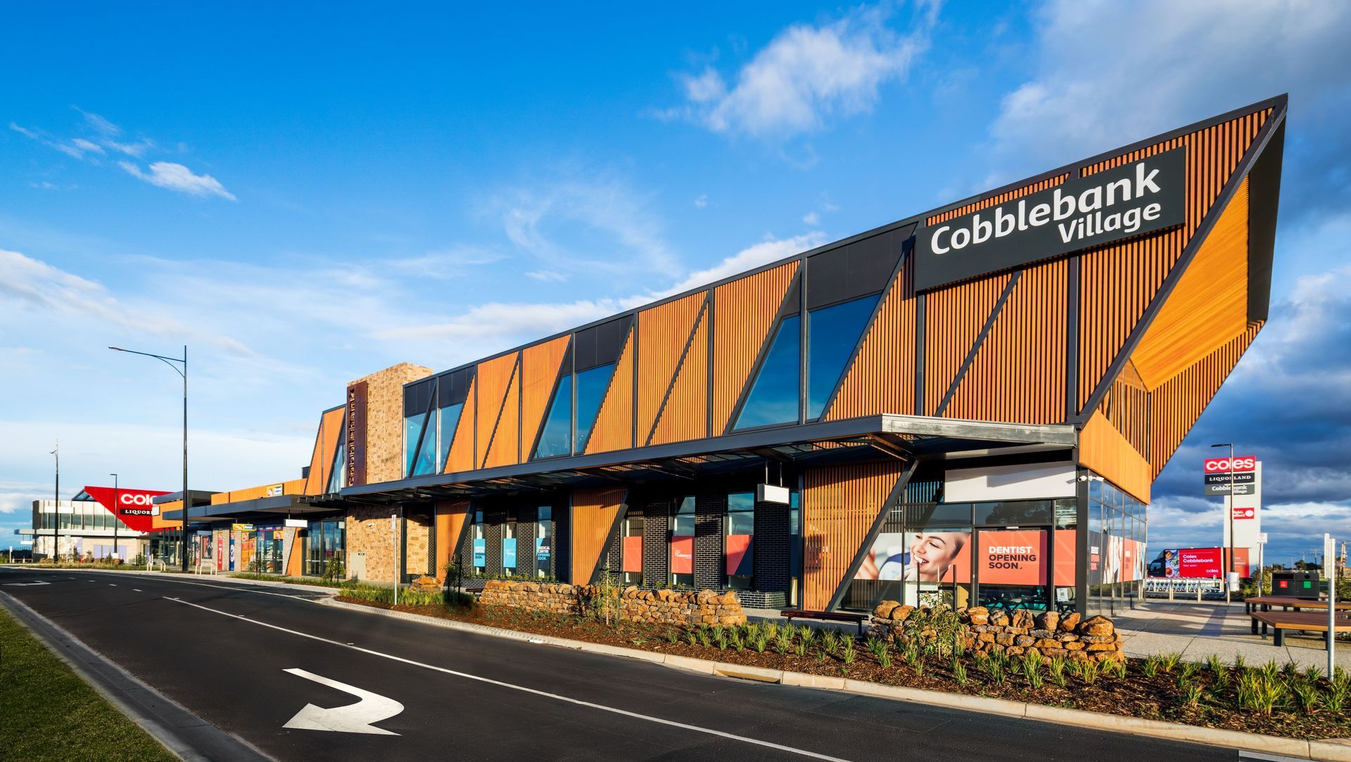 Coles Cobblebank Village banner