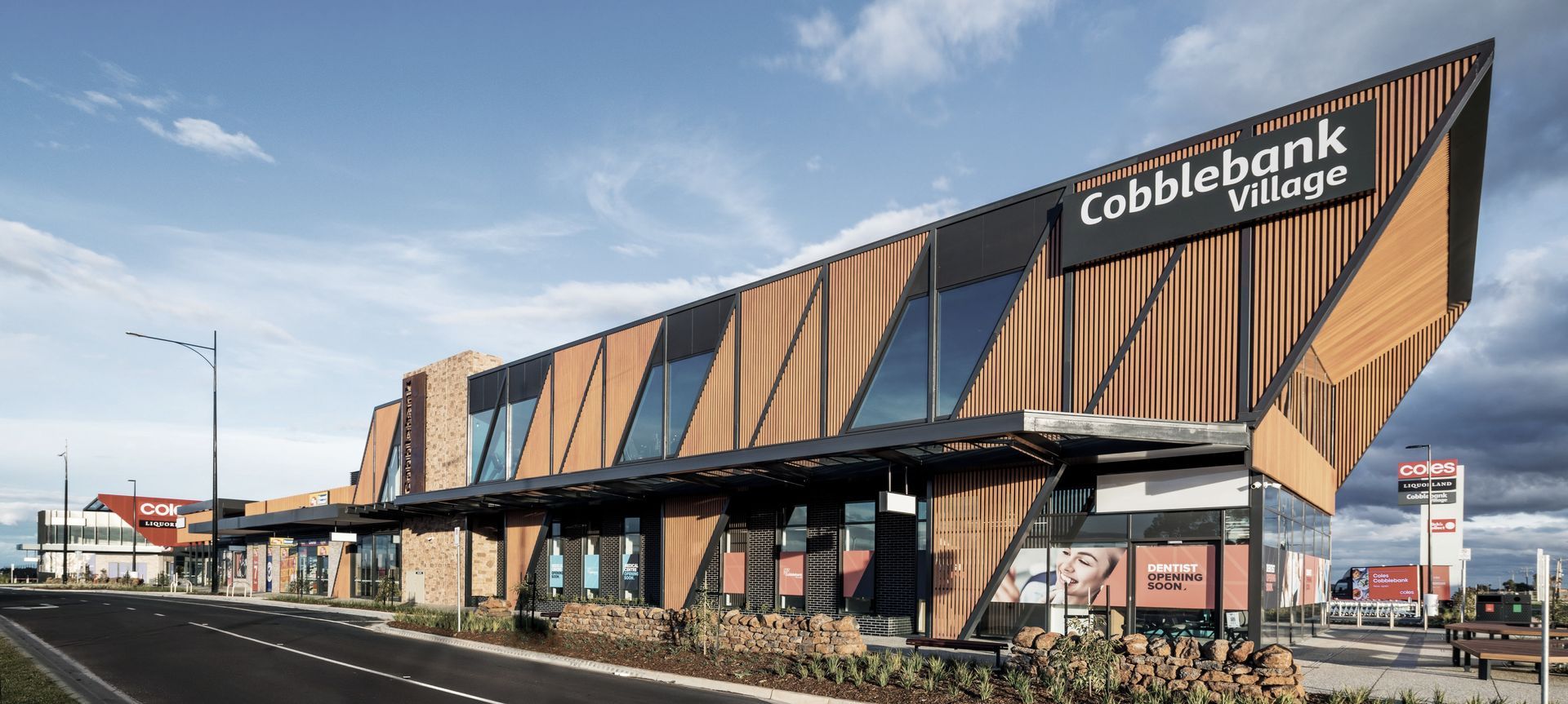 Coles Cobblebank Village banner