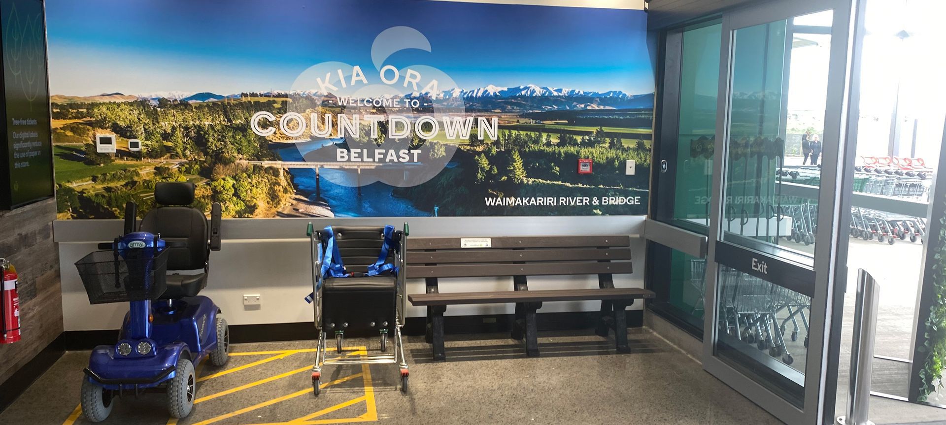 Woolworths Belfast banner